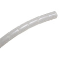 Kable Kontrol Vortex Spiral Cable Wrap - 3/4” Inch 100’ Feet Long - Hose Protector Flexible Polyethylene Wire Conduit Tubing Cable Sleeve Cord Cover to Organize Wires – Natural