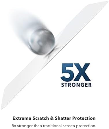 ZAGG InvisibleShield Glass Elite Screen Protector for Apple iPhone 14 Plus/ 13 Pro Max - 5X Shatter Protection, Anti-Fingerprint Technology, Easy to Install