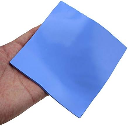Thermal Pad, 100x100x1mm Highly Efficient 6.0 W/mK, Insulated Heat Resistant Silicone Pad for IC SSD CPU GPU Heat Sink LED Cooling