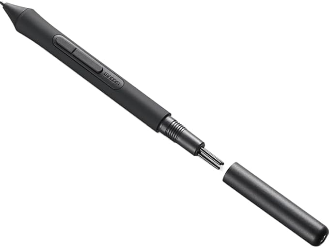 Wacom Intuos Small Bluetooth Graphics Drawing Tablet, 4 Customizable ExpressKeys, Portable for Teachers, Students and Creators, Compatible with Chromebook Mac OS Android and Windows - Black