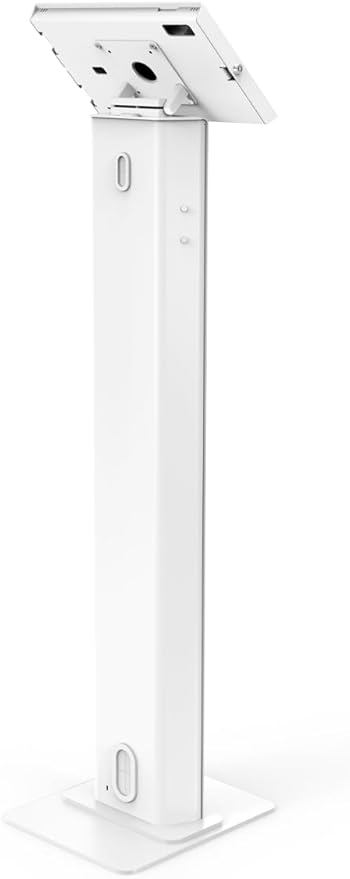 iPad 10th-11th (A16) Gen, Apex Enclosure Brandable Floor Stand - White