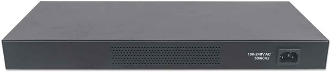 Intellinet 24 Port Gigabit Ethernet Switch with 2 SFP Ports – Unmanaged - Rackmount / Desktop, Fanless & Quiet, Sturdy Metal, 52 Gbps Switch Fabric – 3 Yr Mfg Warranty - 561044