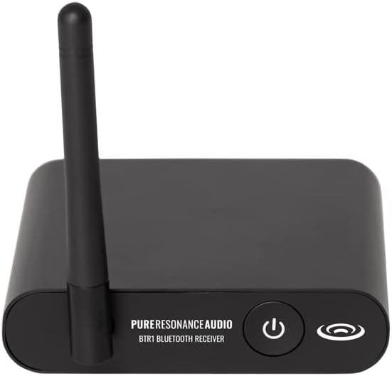 Pure Resonance Audio BTR1 Bluetooth Wireless Audio Receiver with 100ft Range