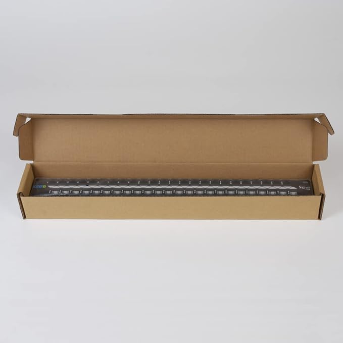 ICC CAT6 Feed-Through Patch Panel, 48 Port, 1U Rackmount, RJ45 Ethernet Patch Panel, No Punch Down, PoE++ and TAA Compliant, Black