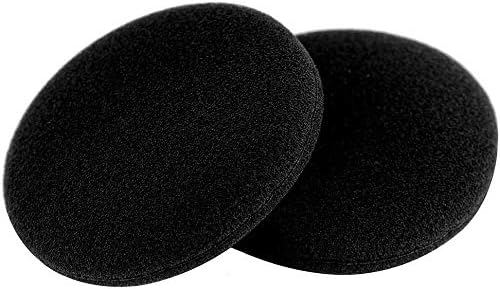 Foam Ear Pad Replacement Cushions, Headphone Earphone Headset Disposable Sponge Covers (55mm - 2.2") 5 Pairs