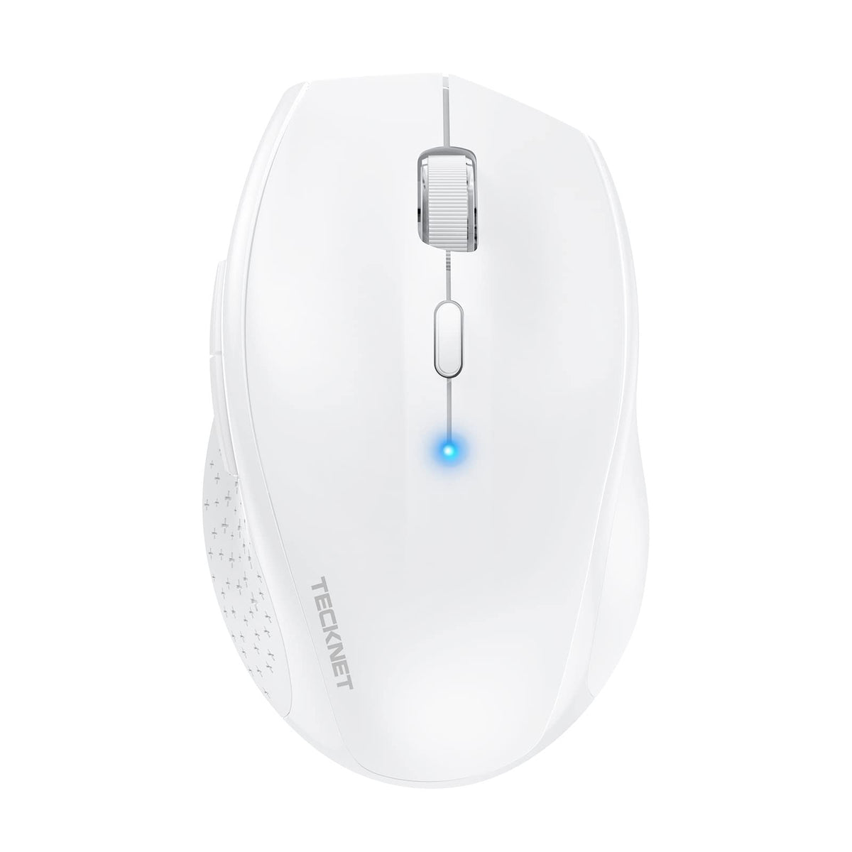 TECKNET Bluetooth Mouse, Wireless Silent 6 Buttons 2-Yr Battery, Purple