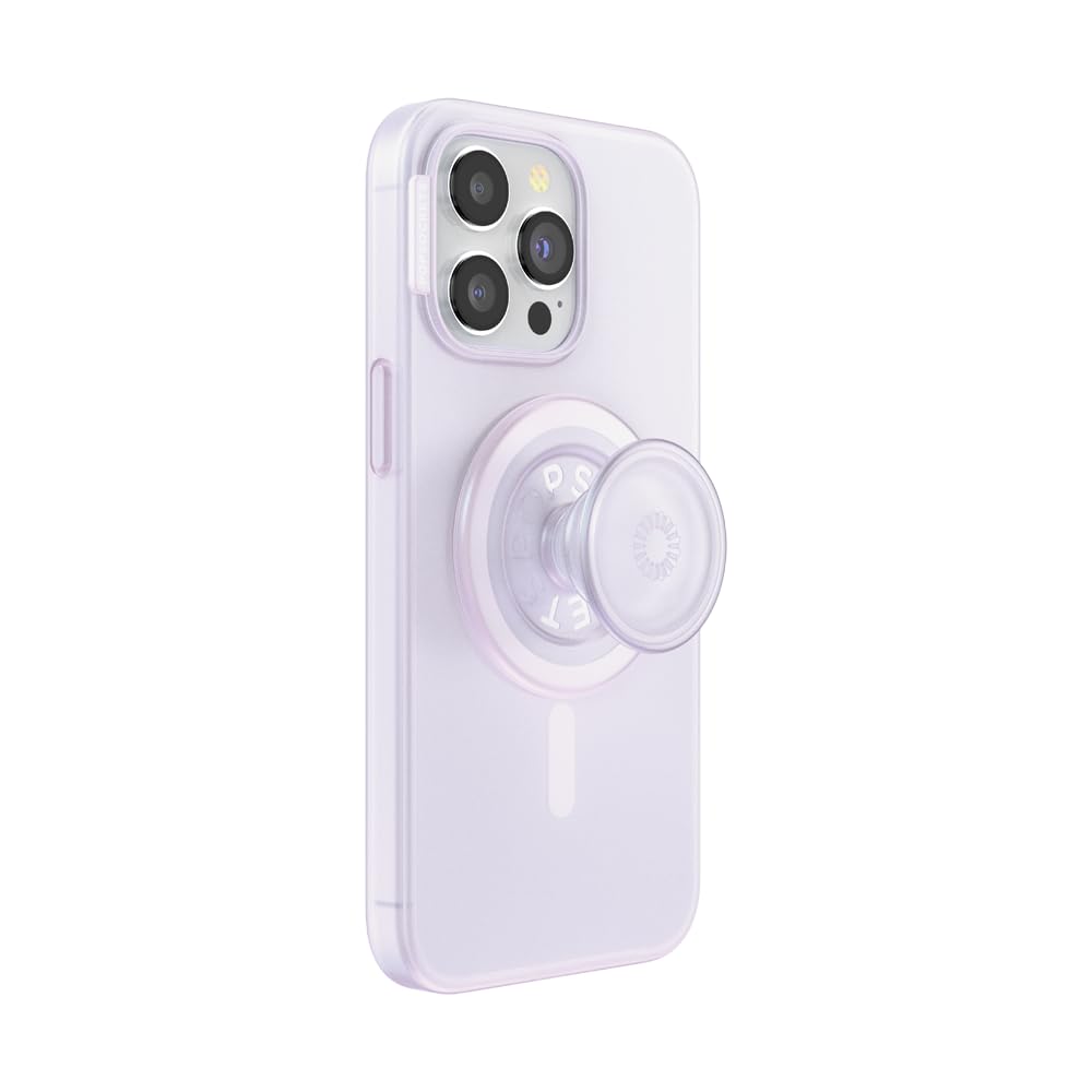 PopSockets iPhone 15 Pro Max Phone Case with MagSafe, Wireless Charging Compatible, Clear - Clear