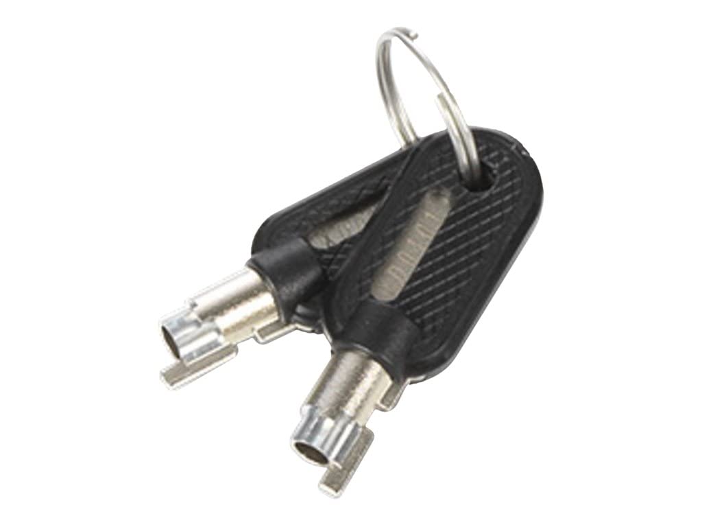 Kensington Universal 3-in-1 Keyed Cable Lock - Twin Lockheads for Laptops & Other Devices (K63380WW)