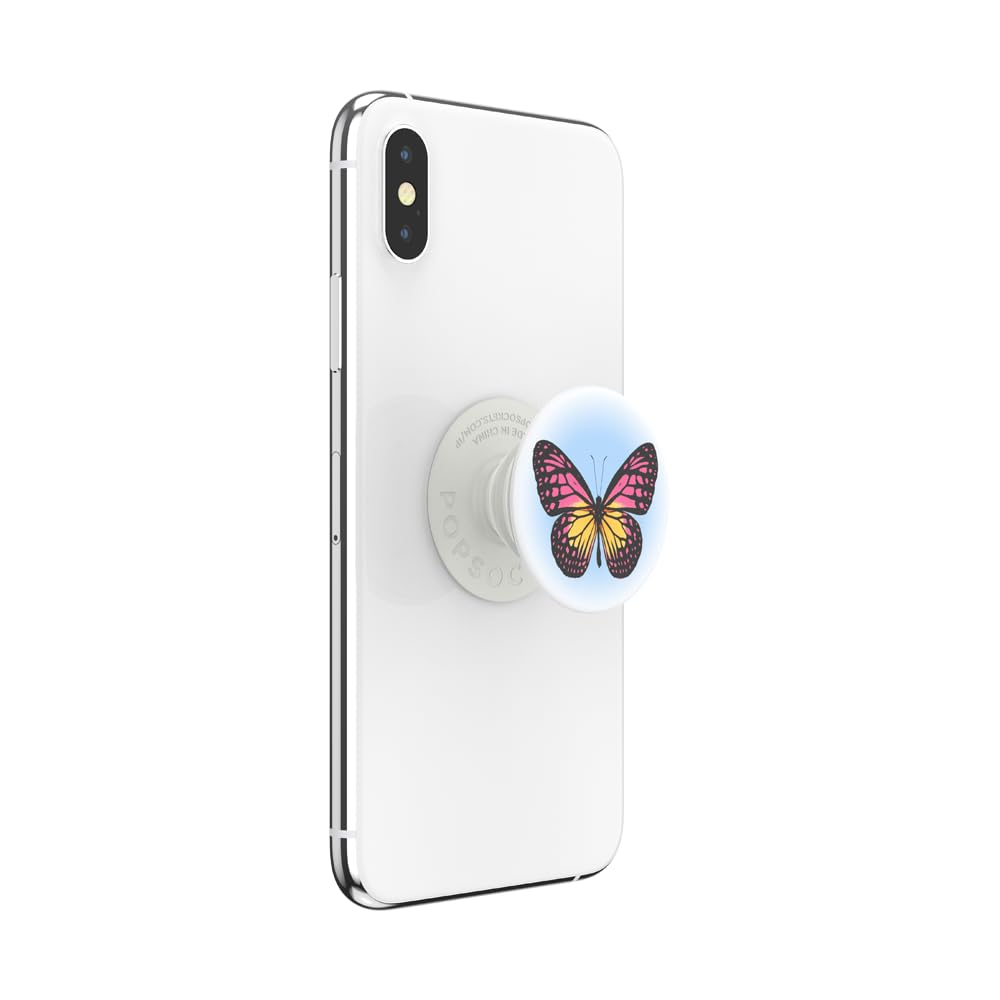 PopSockets Adhesive Phone Grip, Holder, Phone Stand, Butterfly - Wings of Desire
