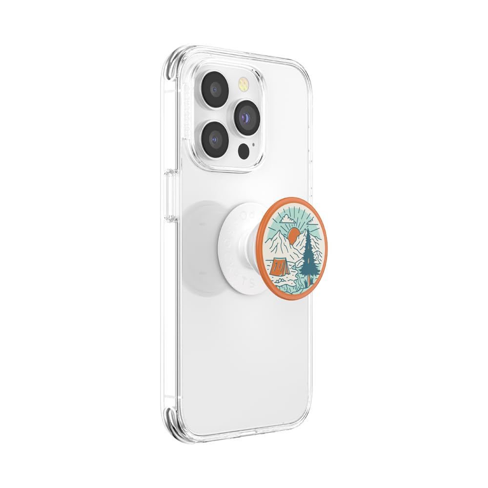PopSockets Adhesive Phone Grip, Holder, Phone Stand, Nature - Get Outside