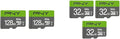 PNY 128GB & 32GB Elite Class 10 U1 microSDXC & microSDHC Flash Memory Card - 100MB/s, Full HD