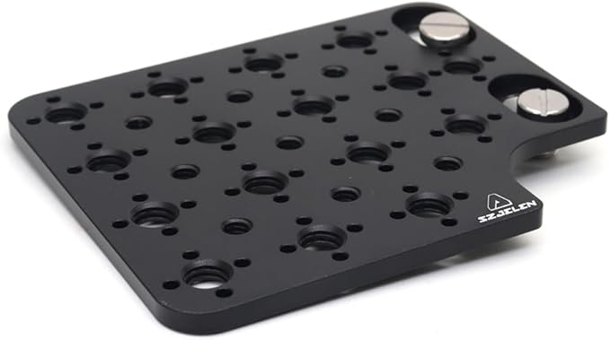 Multicolor ARRI Alexa Mini LF Expansion Side Panel Kit,Switching Mounting Camera Plate with 3/8 Screws for Camera, Monitor, Bracket(Black)