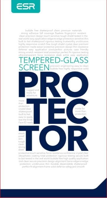 ESR 3 Pack for iPhone 13 Pro Max/iPhone 14 Plus Screen Protector, [9H Hardness] [Military Grade Shatterproof] Tempered Glass Film with Easy Installation Tool, HD Clear, Scratch Resistant
