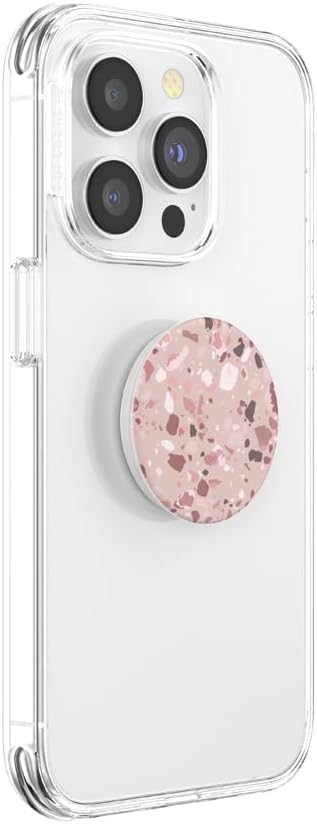 PopSockets Phone Grip with Expanding Kickstand, Adhesive Grip - Terrazo Clay