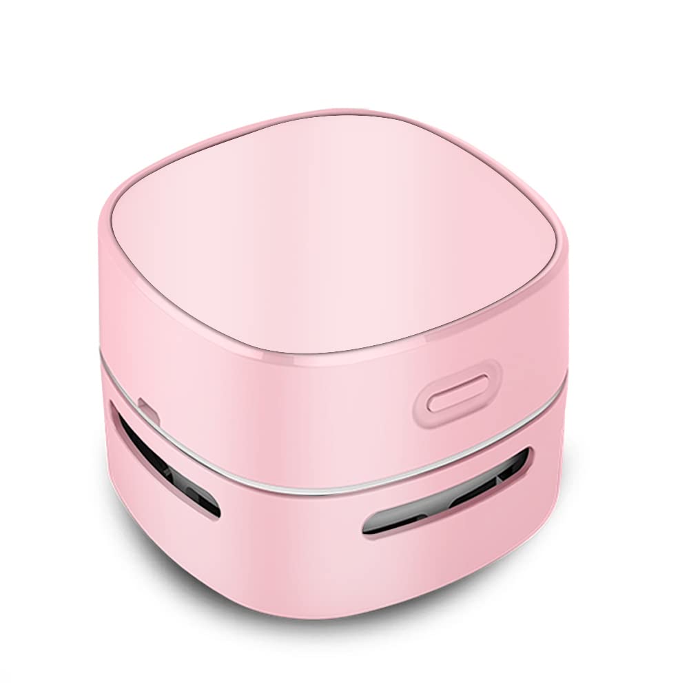 ODISTAR Mini Desktop Vacuum Cleaner for Table Dust (Black AA Battery)
