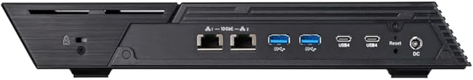 Asustor Flashstor 12 Pro Gen 2 FS6812X 12 Bay All-SDD NAS Storage, Quad-Core 2.3GHz CPU, Dual USB 4 Ports, Dual 10GbE Port, 16GB ECC RAM DDR5,Network Attached Storage with 12 x 4TB NVMe SSD