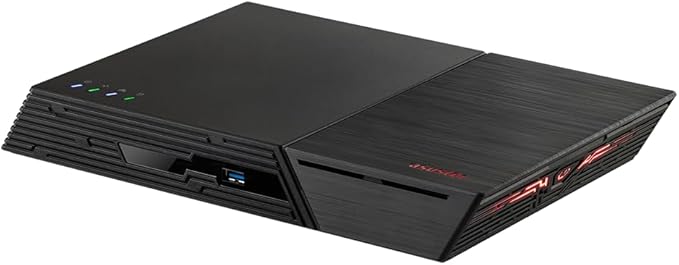 Asustor Flashstor 6 Gen 2 FS6806X 6 Bay All-SDD NAS Storage,Quad-Core 2.3GHz CPU, Dual USB 4 Ports, 10GbE Ports, 8GB RAM DDR5, Network Attached Storage with 6 x 2TB NVMe SSD