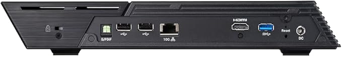 Asustor Flashstor 12 Pro FS6712X,12 Bay All-SDD NAS Storage, Quad-Core 2.0GHz, 10GbE Port, 4GB RAM DDR4, Network Attached Storage with 4 x 4TB NVMe SSD