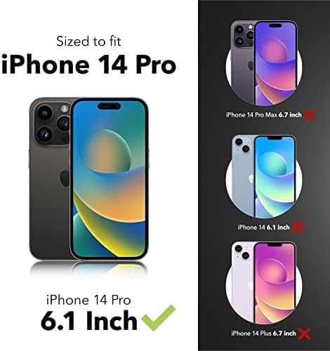 ZAGG Invisible Shield Glass Elite Screen Protector for Apple iPhone 14 Pro - 5X Shatter Protection, Anti-Fingerprint Technology, Easy to Install