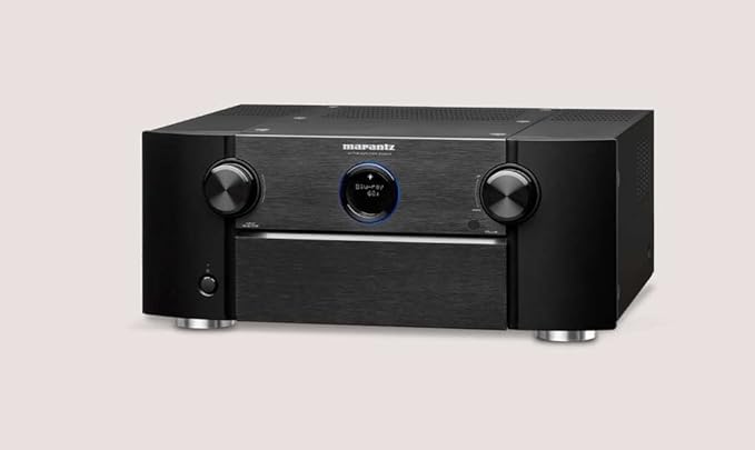 Marantz AV8805A AV Pre-Amplifier - 13.2 Channel, Advanced 8K Upscaling, IMAX Enhanced, Auro-3D, Dolby Atmos & DTS, Wireless Streaming via Wi-Fi, Bluetooth, AirPlay 2 & HEOS, Amazon Alexa, Audyssey EQ