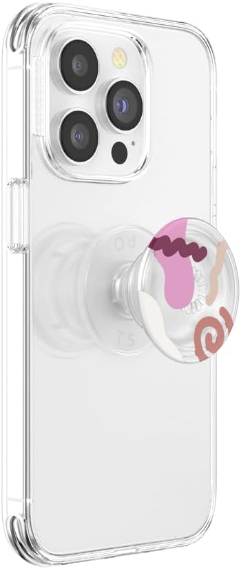 PopSockets Plant-Based Phone Grip with Expanding Kickstand, Adhesive Grip, Eco-Friendly - Memphis Mod