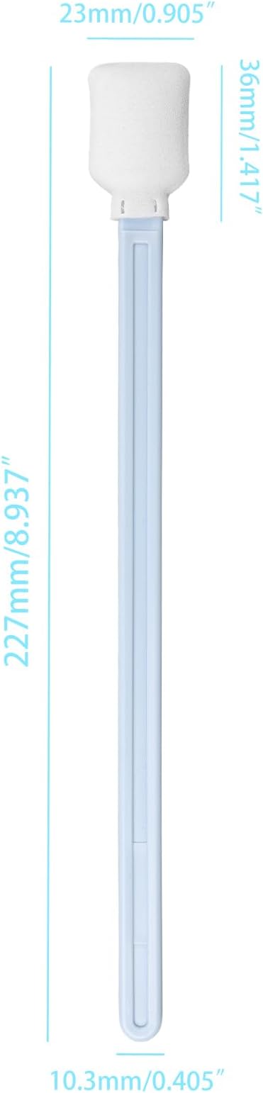 8.9'' Extra Long Foam Cleaning Swabs for DTF & Inkjet Printers（20PCS）