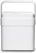 Midea Cube 50 Pint Dehumidifier for Basement and Rooms at Home for up to 4,500 Sq. Ft., Smart Control, Compatible with Alexa (White), Drain Hose Included, ENERGY STAR Most Efficient 2023