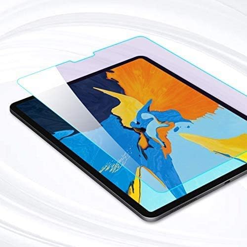 PERFECTSIGHT Anti Blue Light Screen Protector Compatible with iPad Pro 12.9 Inch (2022/2021/2020/2018 Model), Blue Light Filter Anti Fingerprint Tempered Glass [1 Pack]