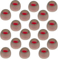 Earbud Replacement Tips Silicone Ear Bud Covers Fit Most in-Ear Earbuds(Inner Hole 4.5mm -6mm) Headphones Ear Tips Earbud Cushions Small 9 Pairs
