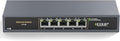 Ethernet Switch 2.5 Gigabit, 5 Ports Multi-Gigabit Ethernet Switch, Unmanaged, Fanless, Plug & Play, Reliable Network Splitter, Ideal for Gaming, NAS, PC, Silent, Desktop/ Wall Mount, Metal Design