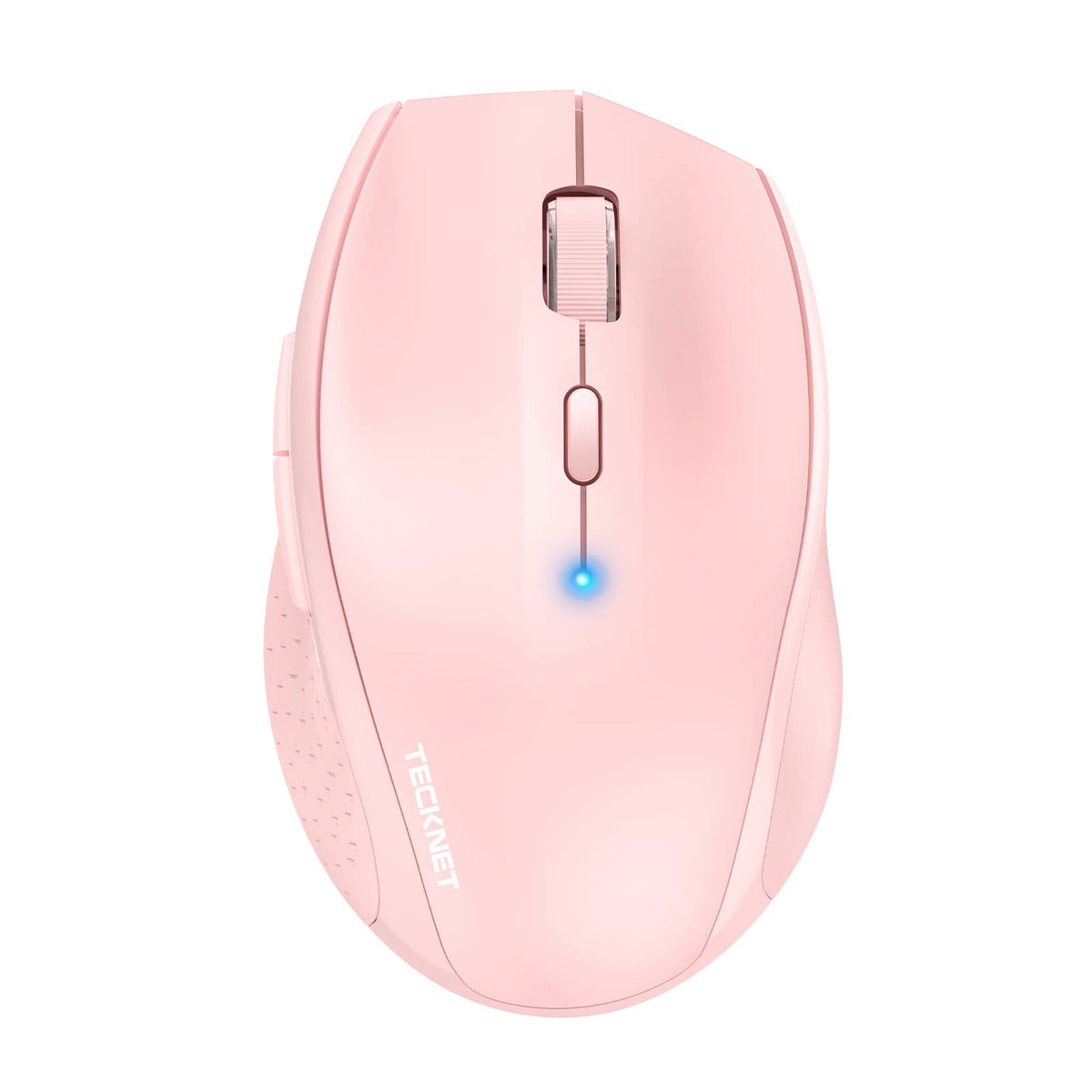 TECKNET Bluetooth Mouse, Wireless Silent 6 Buttons 2-Yr Battery, Purple