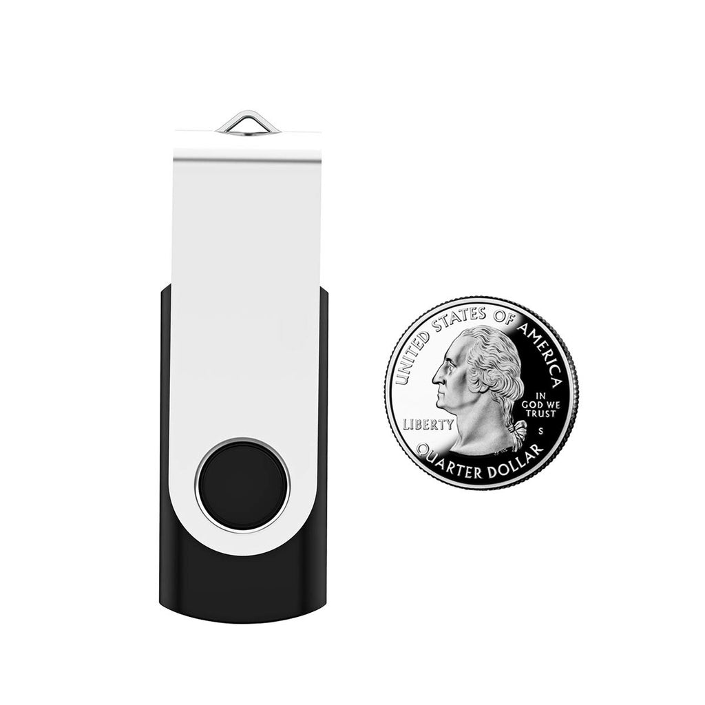 Maspen 20 Pack 16GB USB Flash Drive 2.0 Bulk USB Thumb Drives Memory Stick Jump Drive Zip Drives (16GB, 20 Pack)