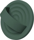Magnetic Phone Ring Grip Holder, Silicone Finger Loop Grip, Compatible with MasSafe, Back of Phone for iPhone Pro Max/Plus/16/15/15/14/13/12 Series, Alpine Green