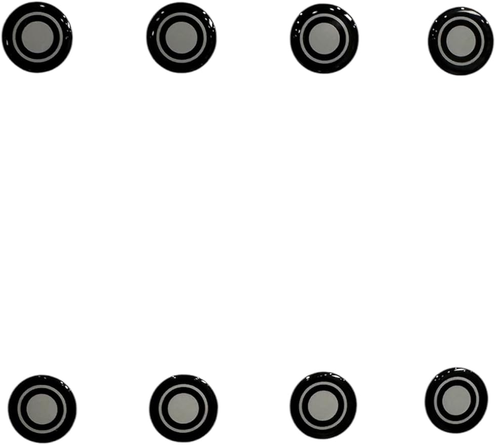 PWNAGE Ultraglide Glass Skates Feet Dot Universal Dots Rounded 0.7mm Thick Bullseye Glide Replacement