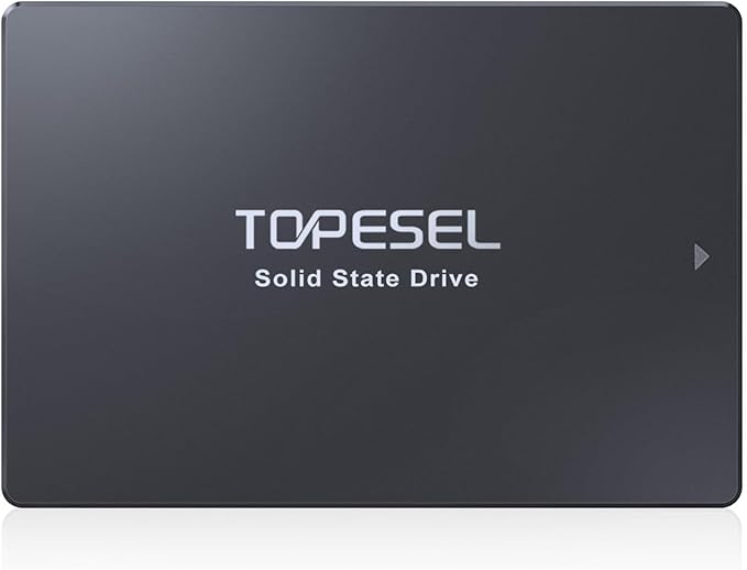 TOPESEL SATA III SSD 2.5", 240GB Internal Solid State Drive with 3D NAND Flash up to 500MB/s,for Laptop,Tablet,Desktop,PC
