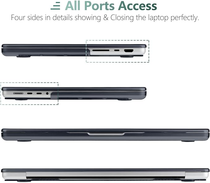 DONGKE for M4 MacBook Pro 16 Inch Case 2024 2023 2021 A3403 A3186 M3 A2991 M2 A2780 M1 A2485 Pro/Max Chip, Plastic Hard Shell Case & Keyboard Cover for Mac Pro 16 with Touch ID, Sun & Daisies