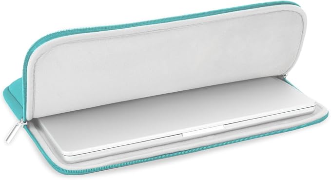 RAINYEAR 13 Inch Laptop Sleeve Compatible with 13.3" MacBook Air/Pro M1 M2 M3 M4 A3240 A3113 A2681 A2337 A1932 A2179 A2338 A1706 A1708 Carrying Bag Protective Cover Soft Case (Blue, Upgraded Version)