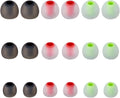 Earbud Tips Soft Silicone Earbuds Replacement Tips Fit for in-Ear Headphones(Inner Hole from 3.8mm - 4.2mm Earphones) 9 Pairs S/M/L