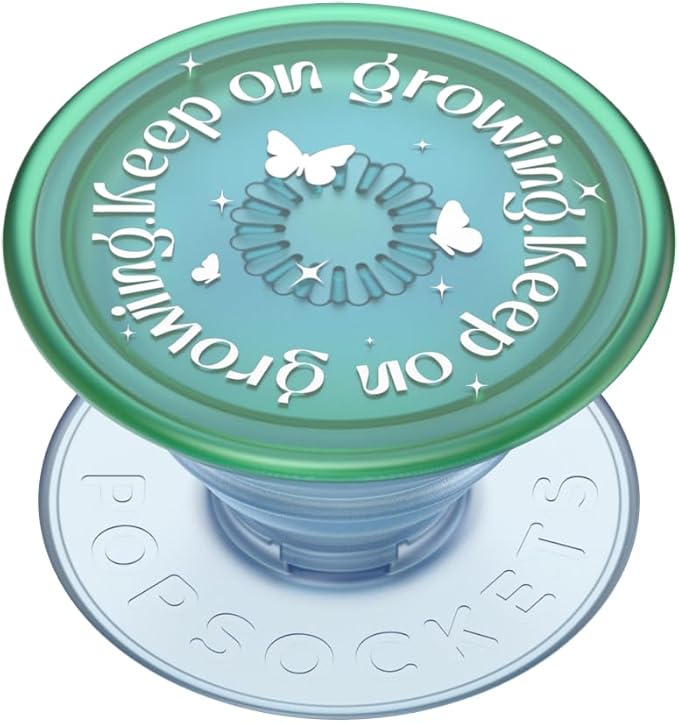 PopSockets Plant-Based Phone Grip with Expanding Kickstand, Adhesive Grip, Eco-Friendly - Keep on Growing