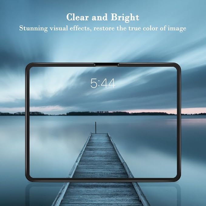 PERFECTSIGHT Anti Blue Light Screen Protector for iPad Air 11 Inch M3/M2 (7th/6th Generation, 2025/2024), [Medical-Grade HD Clear Eye Protection] Blue Light Blocking Filter 6 Radiations Tempered Glass