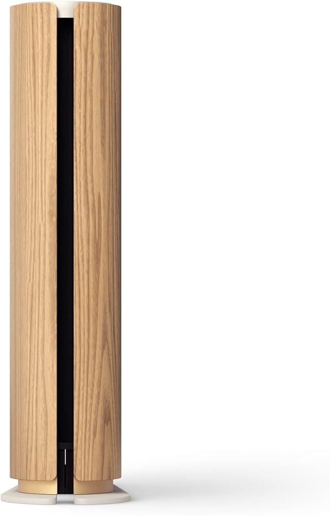Bang & Olufsen Beosound Emerge Bookshelf Wi-Fi Speaker, Gold Tone/Light Oak