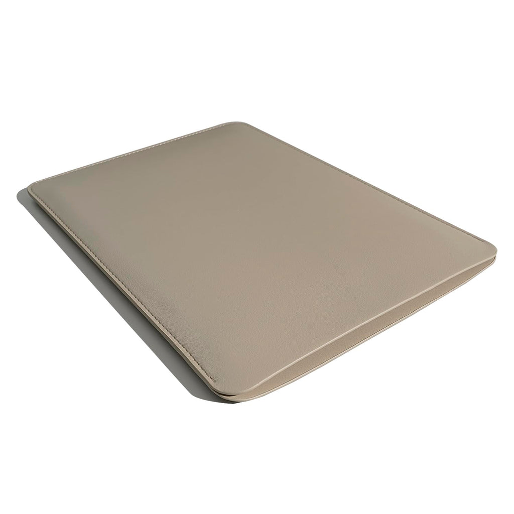 Benfan Laptop Sleeve 15 Inch Compatible with MacBook Pro 16 A2991 M3 A2780 A2485 A2141 MacBook Pro Retina 15 Color Beige