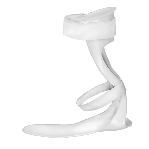 BraceOn AFO Swedish Drop Foot Stabilizer for Walking and Exercise, Drop Foot Braces for Men, AFO Brace & Foot Drop Braces, Foot Boot for Injured Foot, Men, Left