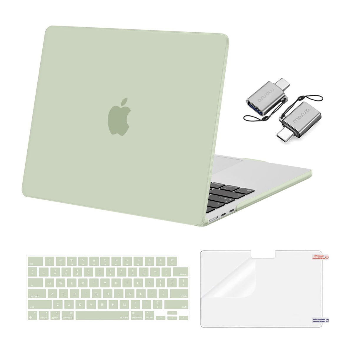 MOSISO Compatible with MacBook Air 13 inch Case M5 2026 M4 M3 M2 2025-2022