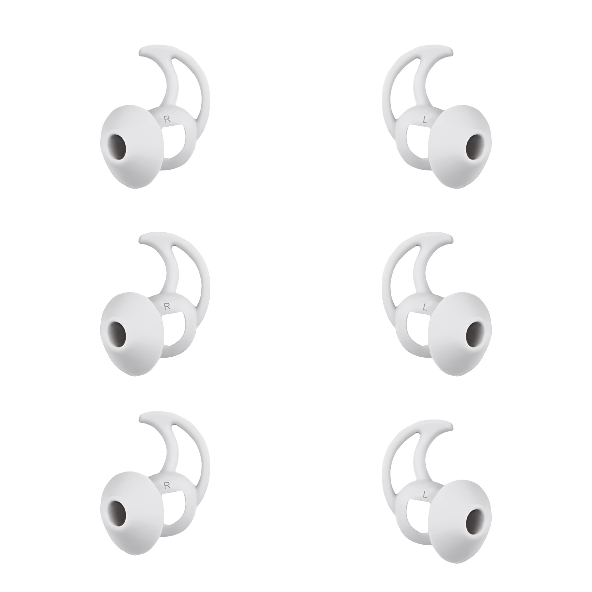 CYADCI Silicone Earbud Tips 3 Pairs Small Eartips Compatible with Bose QuietComfort Earbuds and Sport Earbuds