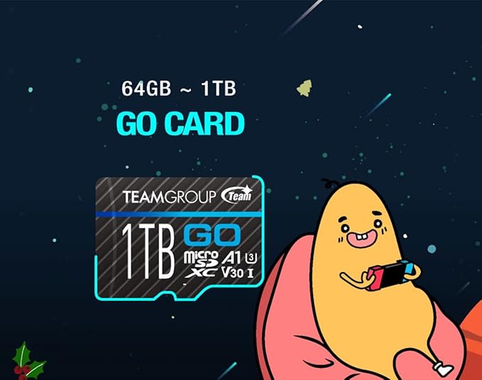 TEAMGROUP GO Card 512GB Micro SDXC UHS-I U3 V30 4K, R/W up to 100/90 MB/s for GoPro & Action Cameras High Speed Flash Memory Card with Adapter for Outdoor, Sports, 4K Shooting TGUSDX512GU303