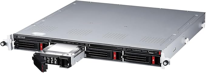 BUFFALO TeraStation 3430RN 4-Bay 16TB (4x4TB) Rackmount Small-Med Business NAS w/Hard Drives Included