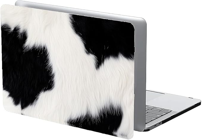 Compatible with MacBook Air 13.3 13.6 Inch Case 2022 2021 2020 2019 Plastic Hard Shell Case Cover,13.3 Pro(A1706/A1708/A1989/A2159/A2289/A2338), Cow
