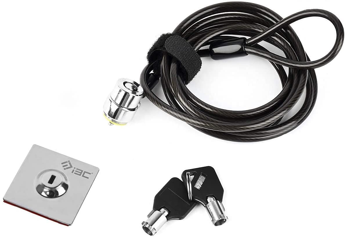 I3C Laptop Cable Lock Hardware Security Cable Lock Anti Theft Combination Lock, Laptop-Computer-Security-Locks for Laptop PC Monitors Projectors Docks Tablet Notebooks (10pack)