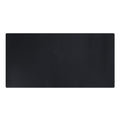 KINGFOM Desk Pad Office Desktop Protecter, PU Leather Desk Mat Blotters Organizer with Comfortable Writing Surface (47.2" x 23.6", Black)